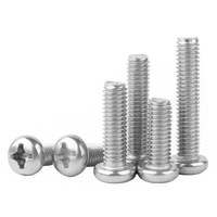 Vis à tête hexagonale ronde en acier au carbone, m3, m4, m5, m6, m8, m10, pour machine industrielle