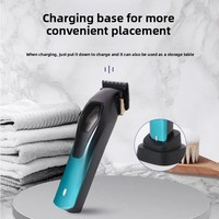 Cortadora de Pelo Eléctrica Inalámbrica Profesional OEM para Hombre, Recortadora con Motor de Levitación Magnética Sunchose C77, Juego de Baterías de 2500 mAh