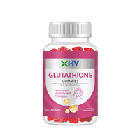 Gummies L-glutathion éclaircissantes pour la peau avec vitamine C et L-glutathion noir anti-âge, enrichies en vitamine C