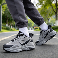 Fabricant de baskets décontractées à lacets personnalisées, mode variée, absorption des chocs, antidérapantes, chaussures de sport pour hommes