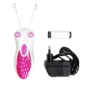 Abeja algodón <span class=keywords><strong>hilo</strong></span> de rosca tradicional depilación piel suave seguridad elimina cabello desde la raíz damas depiladora sin dolor removedor de pelo - Product Image 1
