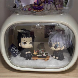 4 Stili 10cm <span class=keywords><strong>Jujutsu</strong></span> <span class=keywords><strong>Kaisen</strong></span> Satoru Gojo Geto Suguru Anime Figurine Cartoon Anime PVC Figure da Collezione Giapponesi - Product Image 5