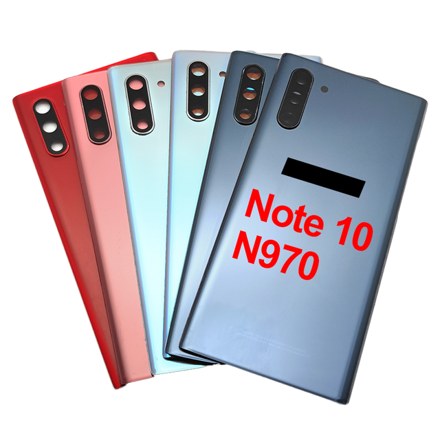 Cover for Samsung Galaxy Note 10 Plus N975 N9750 Battery Back Cover Rear Door Glass Panel Housing Case