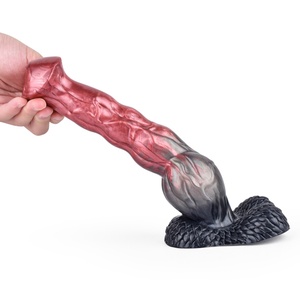 NNSX Hot Sale Knot Horse <b>Dildo</b> Anal Dilator Thick Butt Plug Masturbator Sex Toy for Women/Men Vagina Compatible Big Animal Penis - Product Image 4