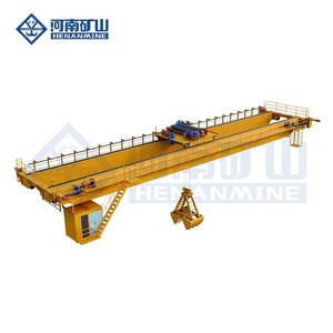 Heavy Duty Fast Speed High Efficiency Bulk Scrap Material Lifting 5 Ton <strong>Double</strong> <strong>Girder</strong> <strong>Grab</strong> Overhead <strong>Crane</strong> - Product Image 6