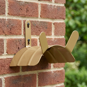 Soportes de Pared para Mangueras de Jardín de Acero Recubierto de Latón - Product Image 3