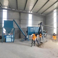 Mélangeur horizontal à ruban haute vitesse pour ciment sec et poudre, 3 tonnes, 5 tonnes, machine à mélanger le polyester et le mastic horizontale à vendre