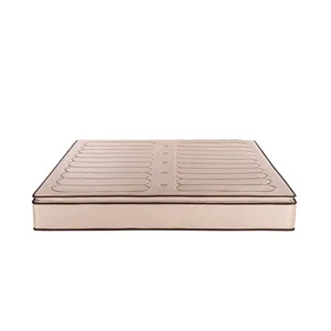 Luxury Hotel 12 inches queen twin double Latex Spring Mattress with 3D mesh fabric pillow top spring bed mattress king size