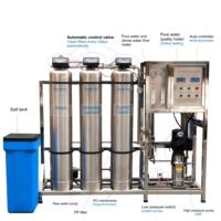Noyau industriel de générateur d'ozone d'usine d'osmose d'inversion de dialyse 500LPH comprenant la purification d'eau de moteur de PLC de pompe pour l'usage à la maison