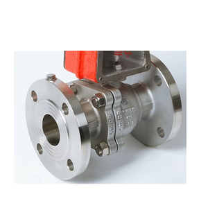 Válvula de bola de oxígeno Manual sin aceite de acero inoxidable personalizada de fábrica/R Gas agua con brida Aplicación general OEM compatible - Product Image 4