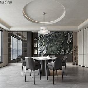 Armoire de rangement en bois massif moderne sur mesure, vert impérial, buffet de luxe pour restaurant, solution de rangement murale pour salon - Product Image 1