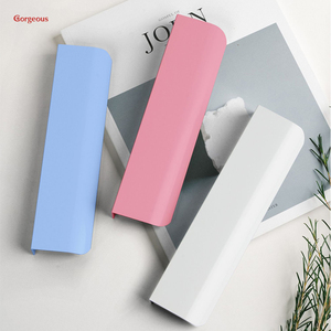 Aluminum Profile Long Wardrobe <strong>Dresser</strong> Pull Kitchen Drawer <strong>Knobs</strong> Hidden Kitchen Cabinets Door Handles for Furniture Gold Black - Product Image 6