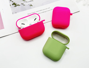 Pour <span class=keywords><strong>airpods</strong></span> étui de protection PC étui pour écouteurs dur silicone intérieur velours <span class=keywords><strong>coque</strong></span> dure pour <span class=keywords><strong>AirPods</strong></span> pro 2 3 - Product Image 4