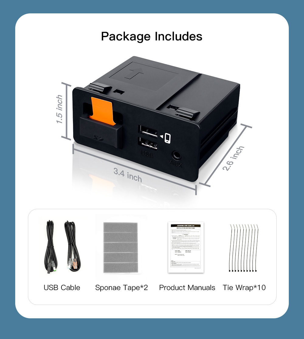 Mazda Carplay Andr Auto USB Module TK78-66-9U0 - China