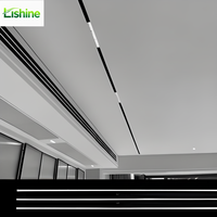 Diffuseur linéaire réglable en aluminium pour plafond HVAC, grille d'aération, taille personnalisée, sortie d'air conditionné VAV