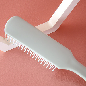 Peigne à craie capillaire en plastique à manche creux, outil de coiffure professionnel durable, ensemble d'outils de coiffure - Product Image 1