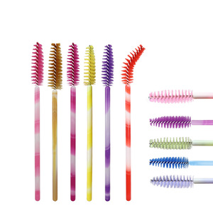Pinceaux de maquillage professionnels jetables pour cils et sourcils, brosses à estomper, applicateurs de <span class=keywords><strong>mascara</strong></span>, usage oculaire, poils en nylon, manche en plastique - Product Image 3