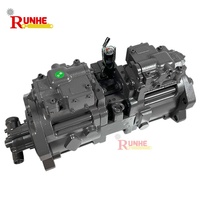 Pompa Hidrolik Tandem K3V112DT-1LHR-9C32 12T Aksesoris Excavator