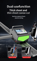 Machine de découpe plasma CNC Expert Big 1000x1000 F2100B avec logiciel de nesting, contrôleur d'arc automatique, moteur de pompe, engrenage 220v