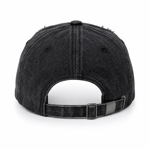 Gorra Deportiva Ajustable de 6 Paneles de Sarga de Algodón con Logotipo Personalizado T&L y Bordado Aplicado - Product Image 5
