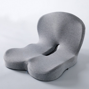 Coussin de <span class=keywords><strong>protection</strong></span> de la taille monobloc en coton mémoire <span class=keywords><strong>Dossier</strong></span> intégré et coussin de voiture/pet pour <span class=keywords><strong>chaise</strong></span> de bureau d'étudiant - Product Image 3