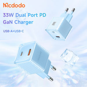 Cargador Mcdodo 33W, adaptador de corriente de pared de doble puerto + A, GaN <span class=keywords><strong>Mini</strong></span>, cargador de baja calefacción PD PPS 30W 20W 33W para Xiaomi <span class=keywords><strong>iPhone</strong></span> - Product Image 3