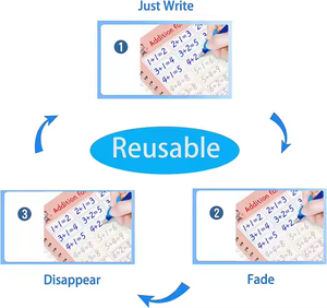 Nueva Versión, Cuaderno de Práctica de Escritura con Ranuras para Niños, en Inglés, Caja de Regalo, Hecho de Papel - Product Image 5