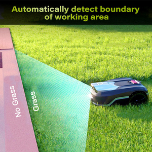Tondeuse robotisée intelligente RTK sans fil, efficacité 200 m/h, contrôle par application, livraison rapide, LM-6019, conception sans fil. - Product Image 5