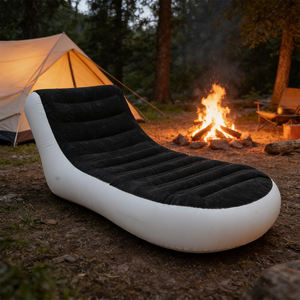 Canapé-lit <span class=keywords><strong>gonflable</strong></span> moderne en forme de L, canapé <span class=keywords><strong>gonflable</strong></span> pliable, meubles de salon - Product Image 2