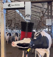 Nouvelle Brosse Électrique Puissante pour Vaches, Brosse Rotative Motorisée pour Bétail, Brosse pour le Confort du Bétail, Nettoyeur et Masseur Corporel pour Bovins