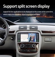 Autoradio 9 pouces pour Mercedes Benz Classe R W251 R450 R350 Android 14 Auto Wireless CarPlay GPS DSP Stéréo 2Din Unité Principale Navigation