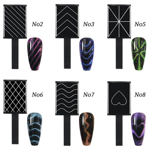 Nuevo Estilo de Imán 3D Negro UV para Uñas, Efecto Ojo de Gato, Arte de Uñas Creativo, Imán de Línea para Ojo de Gato - Product Image 4