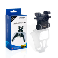 Manettes de jeu bluetooth ajustables, avec support pour manette Playstation 5, Clip de support pour contrôleur sans fil PS5