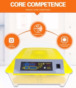 <span class=keywords><strong>Hhd</strong></span> <span class=keywords><strong>Mini</strong></span> <span class=keywords><strong>Couveuse</strong></span> Automatique pour 56 Œufs, Double Alimentation 220V et 12V, Incubateur à Poulets - Product Image 2