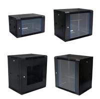 Armoire réseau 6U 9U 12U 15U 18U pour l'industrie des télécommunications, rack de serveur mural, armoire informatique, rack de batterie IT