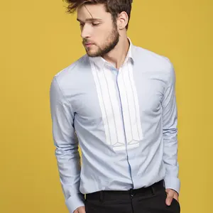 เสื้อเชิ้ตฤดูร้อนลำลองผู้ชาย Dane ผ้าฝ้าย 100% ป้องกันการเป็นขุย ระบายอากาศได้ดี ย้อมสีแบบ Garment Dyed เพื่อความสบายและความทนทานสูงสุด - Product Image 1