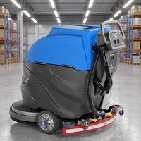Nettoyeur de sols en marbre industriel électrique autopropulsé CleanHorse X3 530 mm à batterie pour entrepôts et gymnases