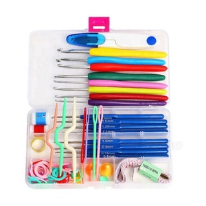57 in 1 Full Set DIY 16 Sizes Crochet Hooks <strong>Needles</strong> Stitches Knitting Craft <strong>Case</strong> Weaving Tools Sewing Tools - Product Image 1