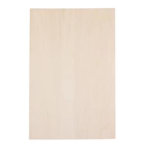 Plaques de contreplaqué naturel brut lisse 100x50x2mm, lot de 10, idéales pour la découpe laser, l'artisanat et le prototypage - Product Image 1