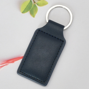 Tùy chỉnh PU da kim loại Keyring mô hình hiện tại in Laser Cá Nhân Logo Keychain xe Keychain cho món quà - Product Image 6