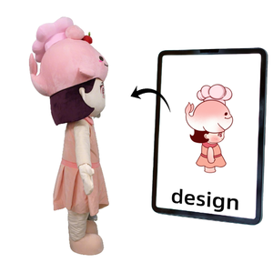 Tùy Chỉnh Củ<span class=keywords><strong>a</strong></span> Riêng Bạn Thương Hiệu 165Cm 170Cm Cô Gái Linh Vật Trang Phục Tùy Chỉnh Linh Vật Trang Phục Nhân Vật Hoạt Hình Mascotte Trang Phục - Product Image 2