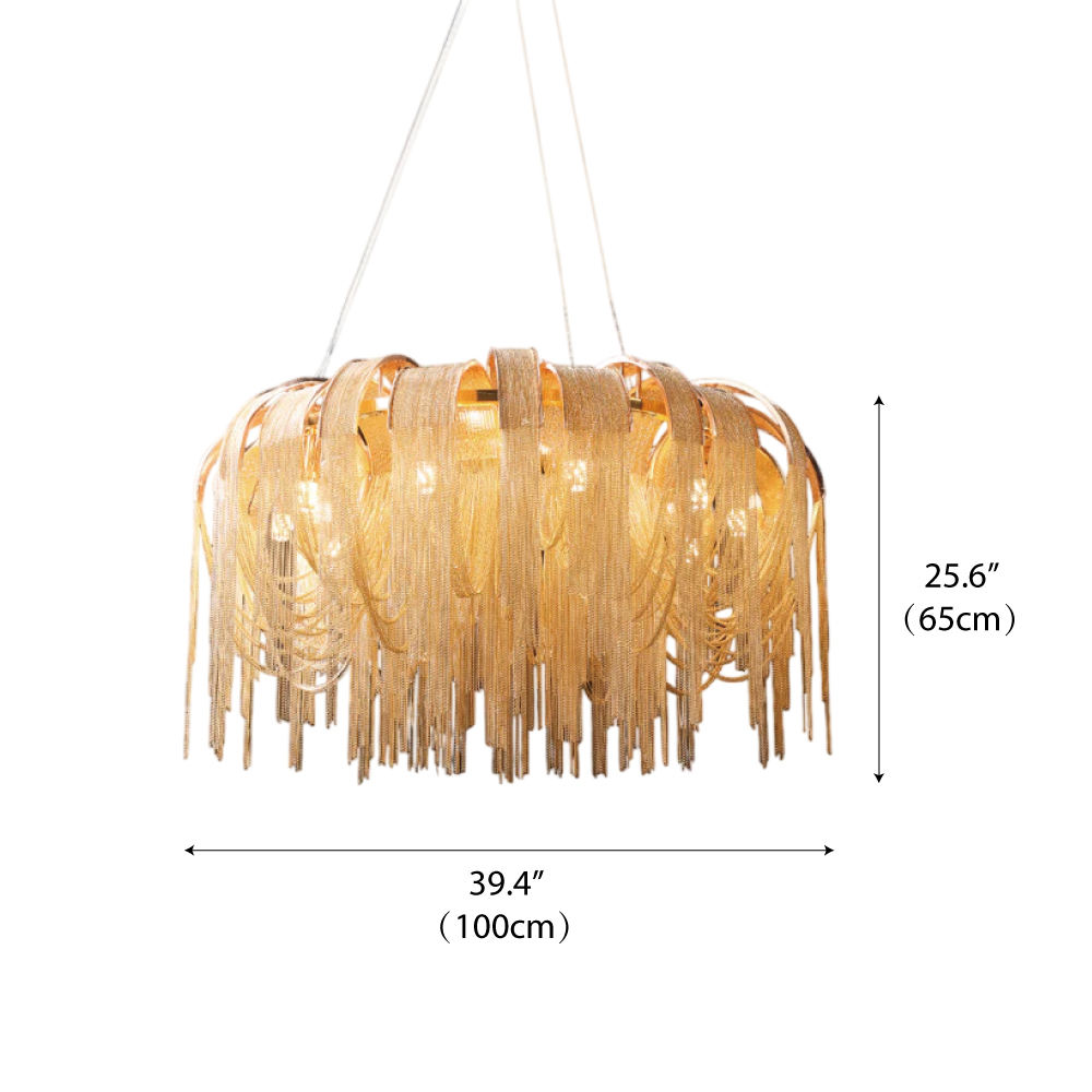 โรสโกลด์ เส้นผ่านศูนย์กลาง 100ซม. x สูง 65ซม