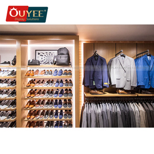 <span class=keywords><strong>Porte</strong></span>-vêtements d'usine Magasin de vêtements pour hommes <span class=keywords><strong>Porte</strong></span>-vêtements et chaussures de design d'intérieur de haute qualité - Product Image 1