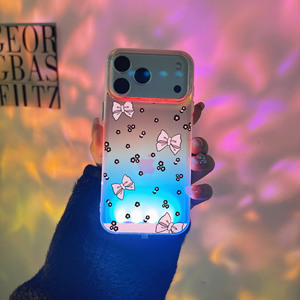 <span class=keywords><strong>Coque</strong></span> de téléphone Anime brillante tendance pour <span class=keywords><strong>iPhone</strong></span> 16 17 Pro Max 14 13 Simple 12, avec flash d'appel brillant et contrôle vocal inductif, <span class=keywords><strong>coque</strong></span> arrière pour mobile - Product Image 5