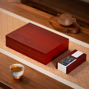 Hộp trà gỗ cao cấp tùy chỉnh với hộp thiếc nhỏ đựng trà, hộp rỗng có lớp lót EVA, tùy chỉnh với hộp quà tặng bằng gỗ đựng trà viên - Product Image 4