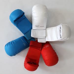 Top Grade PU da ống chân bảo vệ ánh sáng đá mắt cá chân miếng đệm biểu tượng tùy chỉnh thiết bị đào tạo bảo vệ cho Boxing MMA Muay Thái - Product Image 4