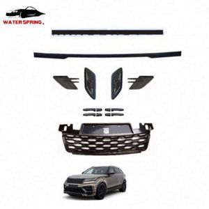 Kit de Carrocería Estilo Negro para Range <span class=keywords><strong>Rover</strong></span> Sport 2018-2022, Bisel de Luces Antiniebla, Rejillas de Parachoques Delanteros, Kits de Carrocería para Land <span class=keywords><strong>Rover</strong></span> - Product Image 4
