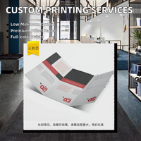 Brochures, magazines, livrets et dépliants personnalisés imprimés, papier offset durable, couverture rigide, impression avec pelliculage HEXU