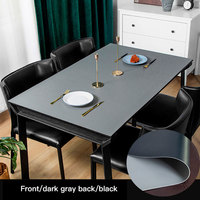 Nappe ronde en PVC isolée personnalisée, résistante à l'huile et à l'eau, napperon résistant à la chaleur pour restaurant