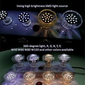 E14 E10 vui chơi giải trí <span class=keywords><strong>LED</strong></span> Pixel điểm đèn <span class=keywords><strong>60V</strong></span> 24V Trắng Cabochon bóng đèn công viên giải trí đi xe ánh sáng - Product Image 2